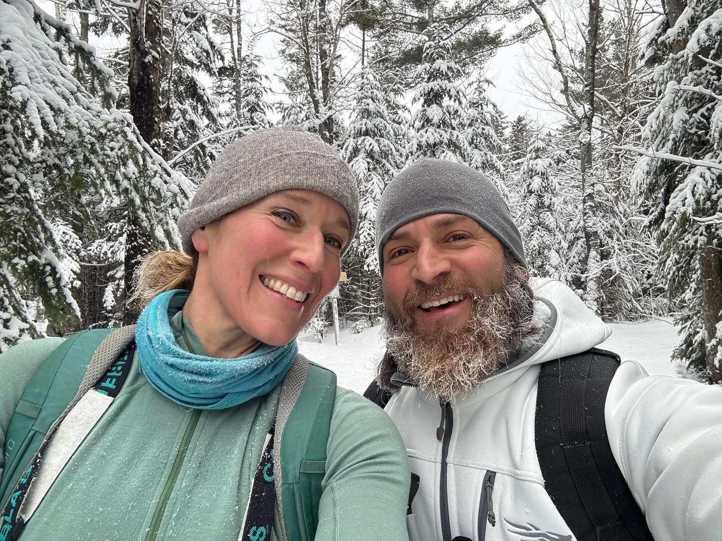 A day of cross-country skiing, with Avani, at the foot of Mt Washington, in New Hampshire&rsquo;s White Mountains.

Outside, in the cold, working hard &amp; having fun, with my gorgeous wife and very best friend!

I&rsquo;m a big believer in Zone 2 c