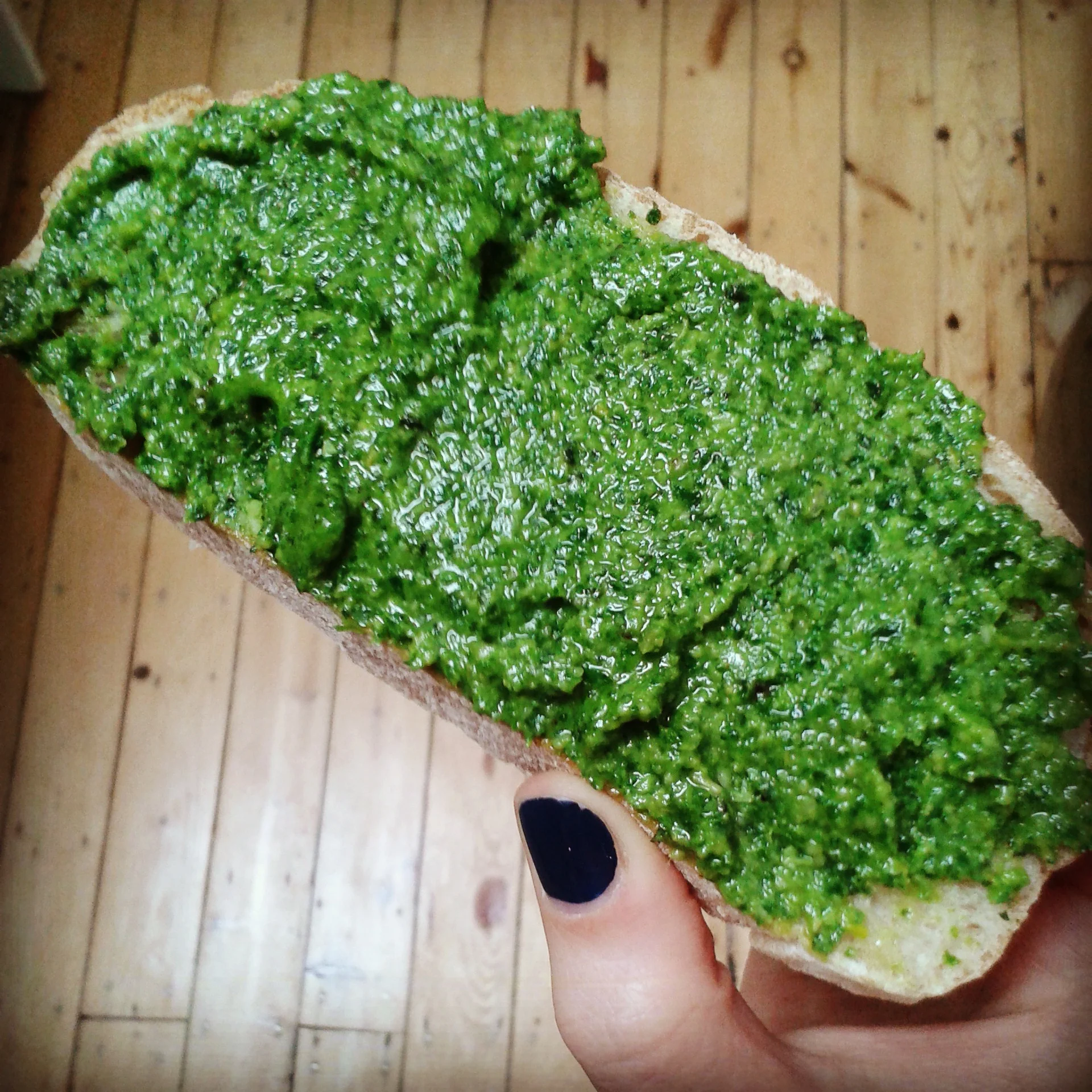best ever kale pesto