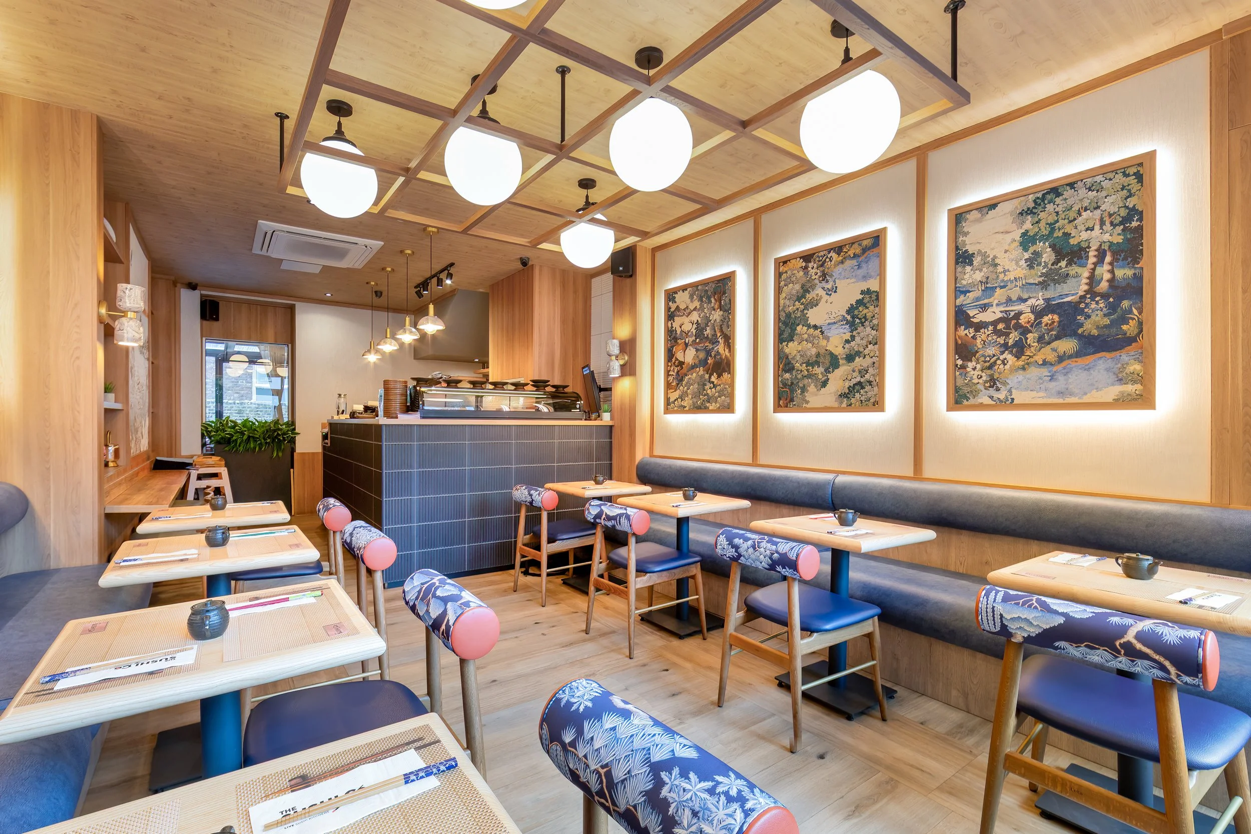 Restaurant Interior Design - The Sushi Co Hampstead