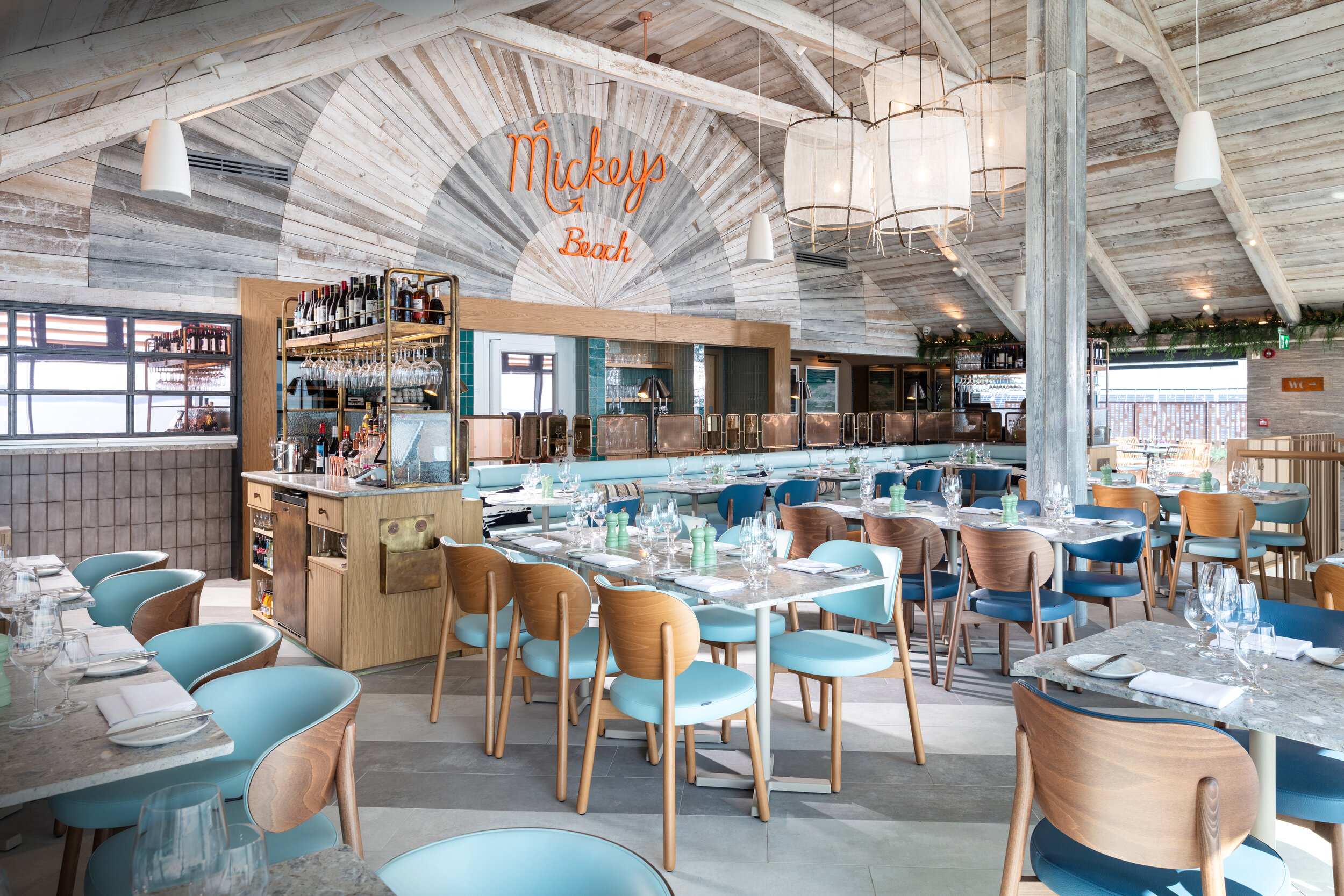 Restaurant Interior Design - Mickeys Beach, Exmouth — Design Command