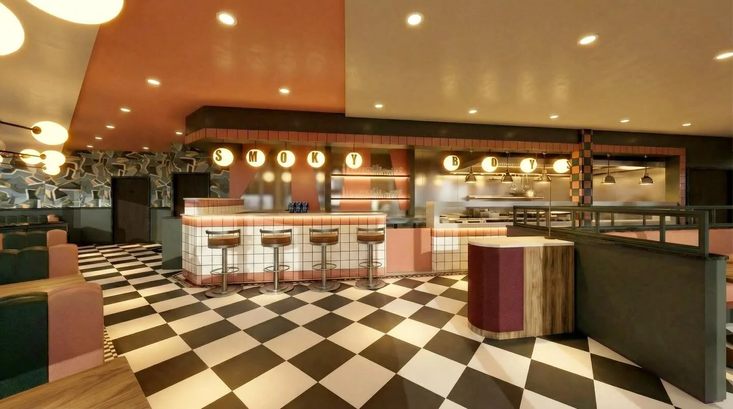 We&rsquo;re excited to share some CGI&rsquo;s of another upcoming site! 
@smokyboys 
#restaurantdesign #restaurantinteriors #interiordesign #hospitalitydesign