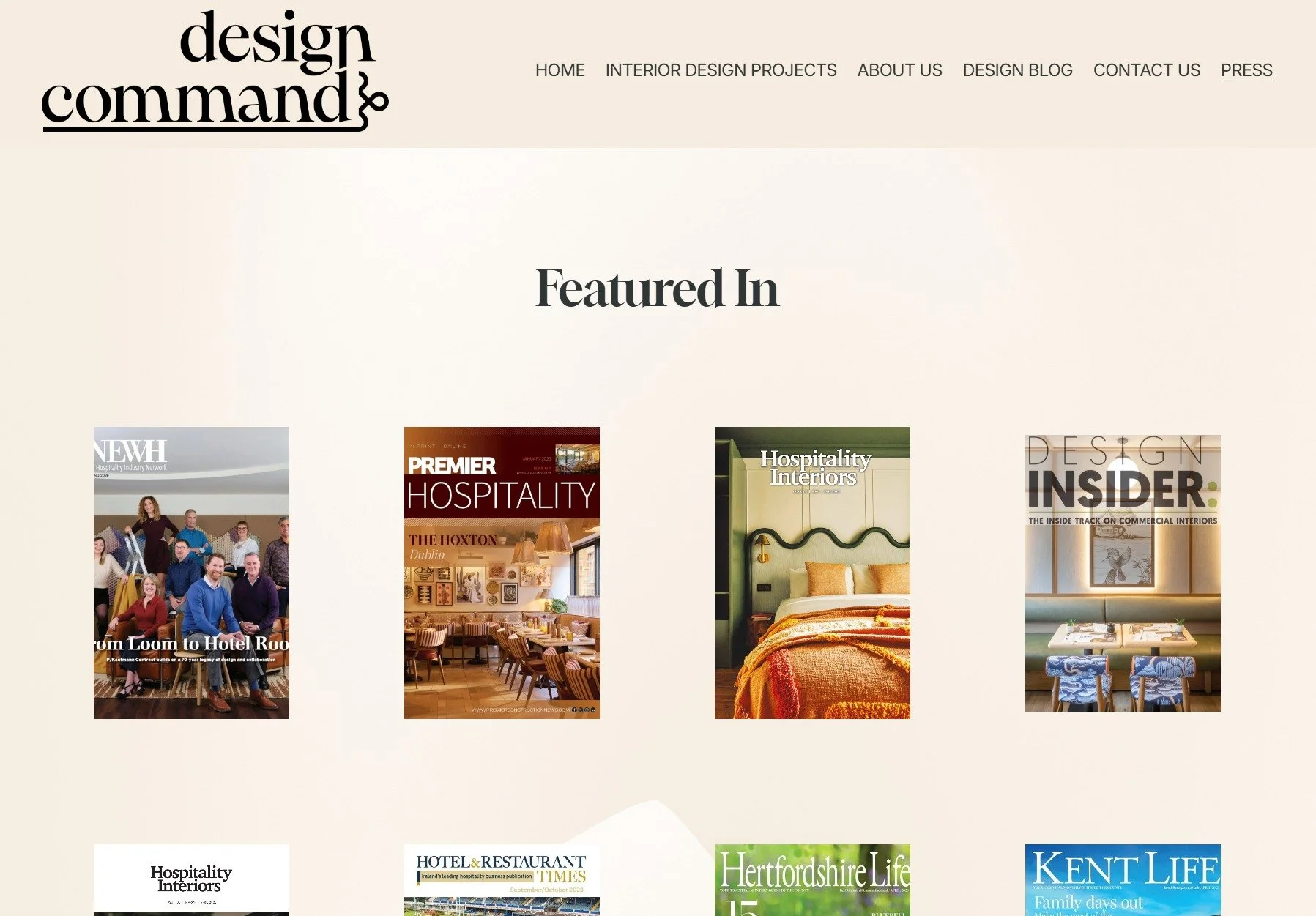 Website Update!!!
Our website has officially been upgraded complete with a new homepage, a dedicated press page, and plenty of new projects now live. Our refreshed logo is also now live across the site.
We hope you enjoy the new look.
www.designcomma