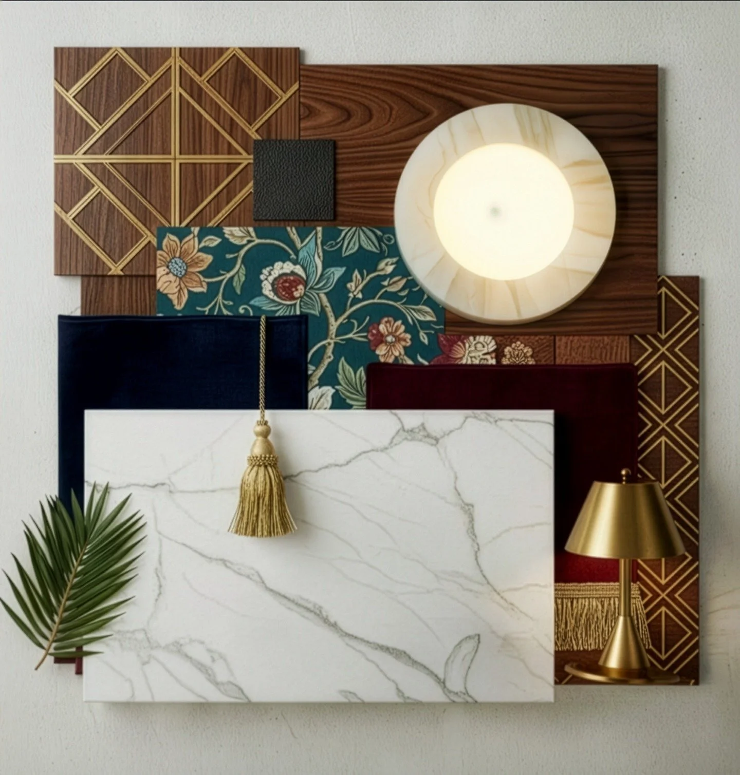 A closer look at one of our early sample boards showcasing materials, tones, and textures that connect the building&rsquo;s heritage with a contemporary luxury palette.

#Materiality #SampleBoards #InteriorDesignStudio #HotelDesign