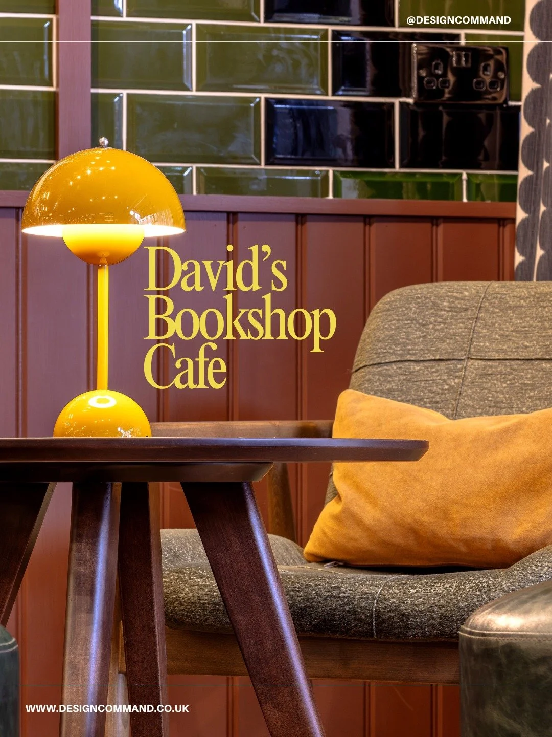 A fresh look for @davidsbookslgc Cafe
We were so excited when David&rsquo;s Caf&eacute; approached us last year to help refurbish their much-loved caf&eacute;!

Our goal was to create a warm and inviting space that brings together their caf&eacute; a
