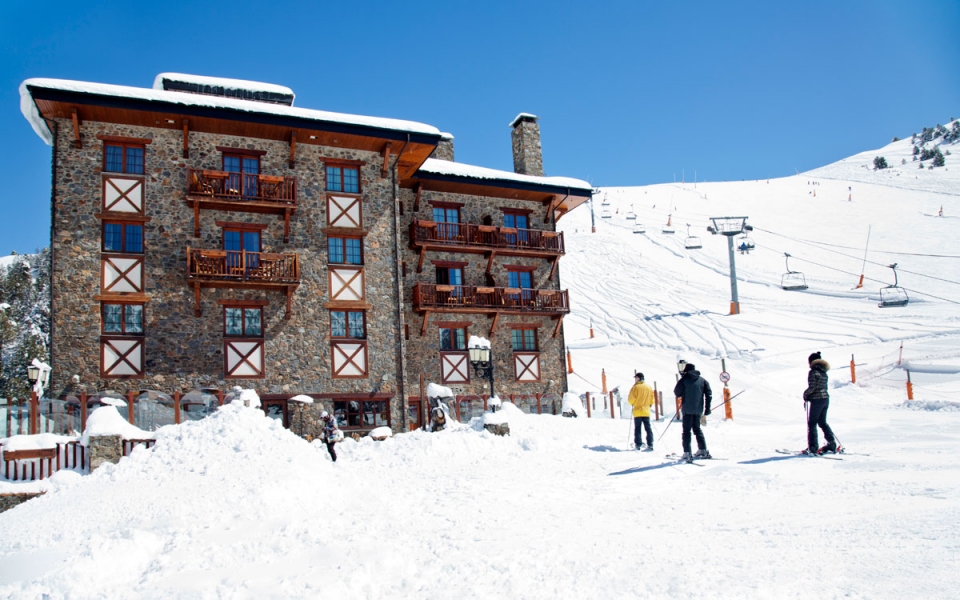 Grau Roig Andorra in the winter season