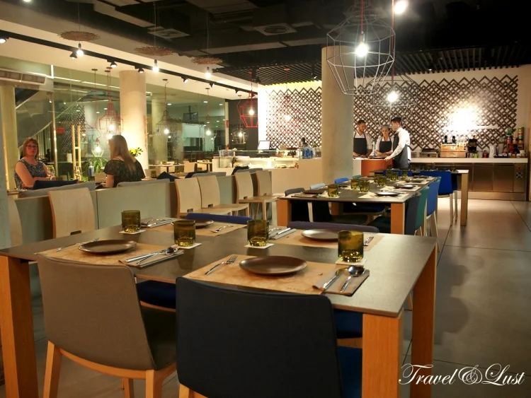 Laura Alandes is the interior designer behind Ma Khin Café. 