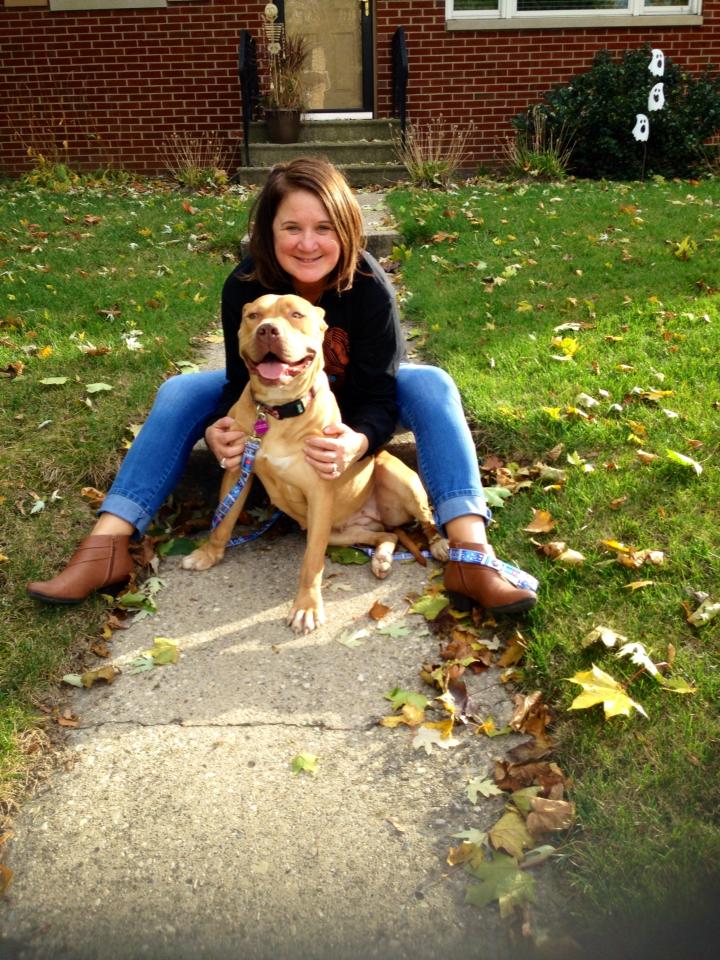 Dory in her foster home