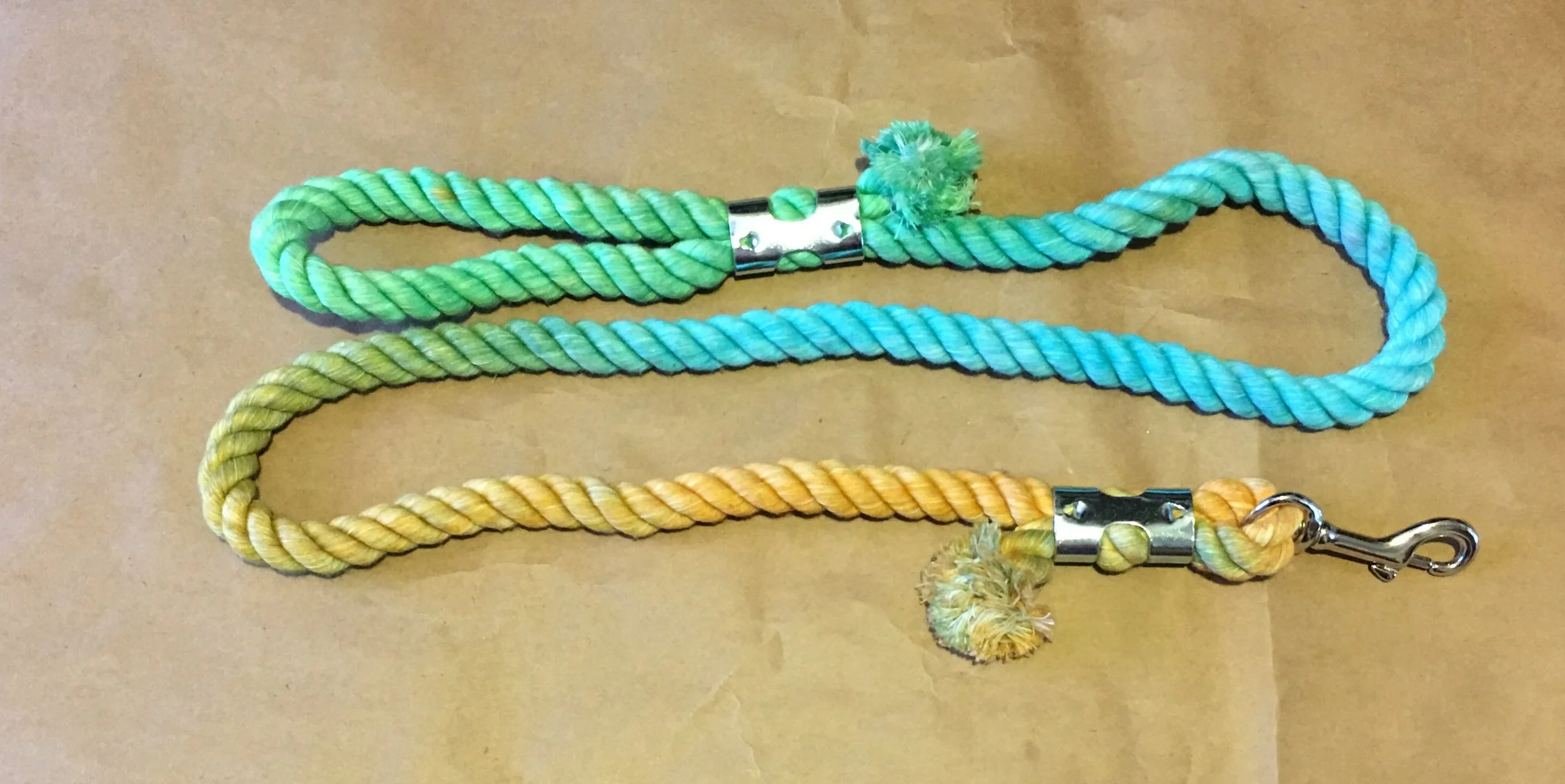 Green-Teal-Orange clip lead