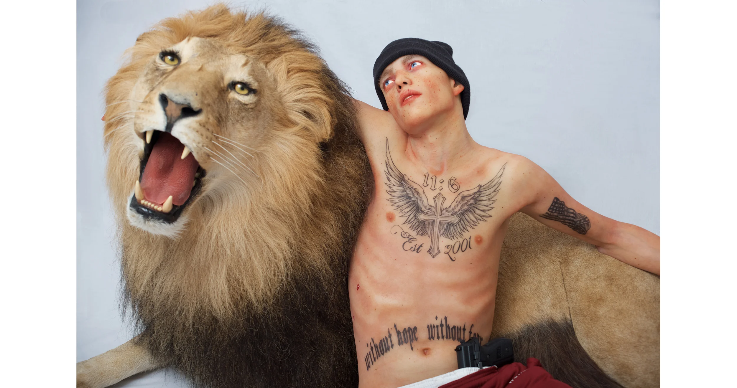 "RISE AND RISE AGAIN UNTIL LAMBS BECOME LIONS" (Detail)
