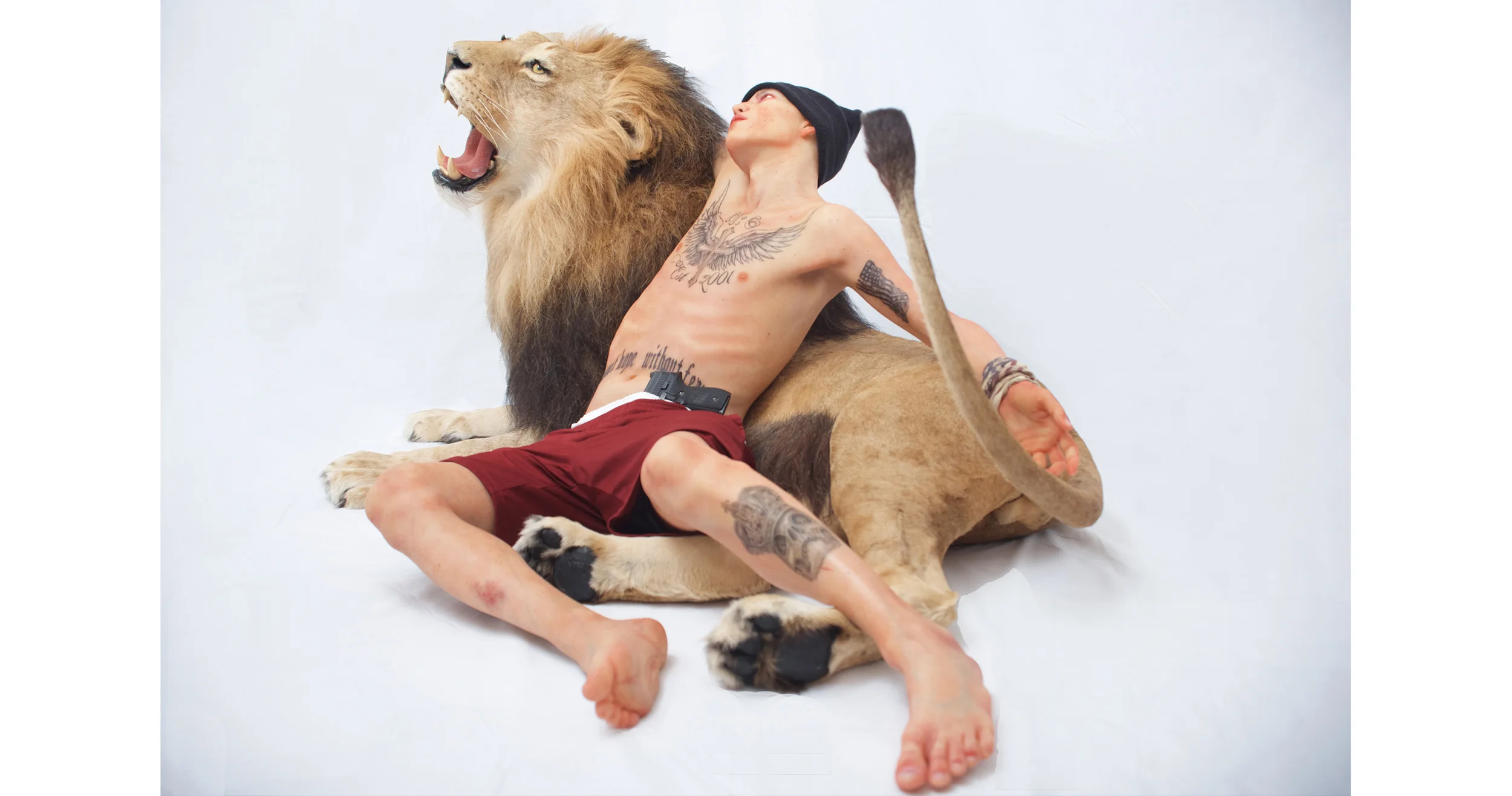 "RISE AND RISE AGAIN UNTIL LAMBS BECOME LIONS" (Detail)