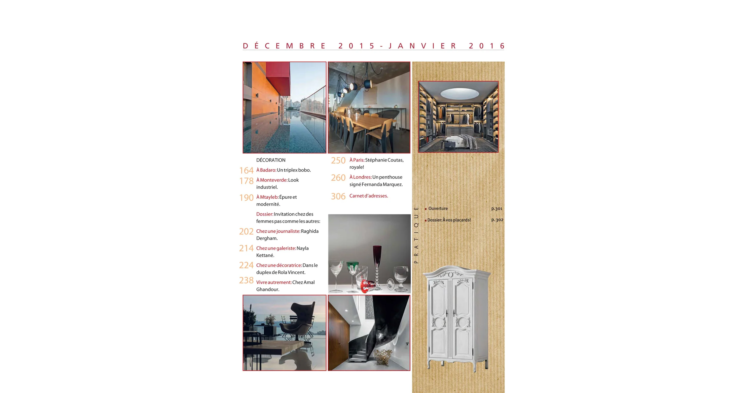 THE in DECO Magazine Lebanon December 2016 page 1 150dpi.jpg