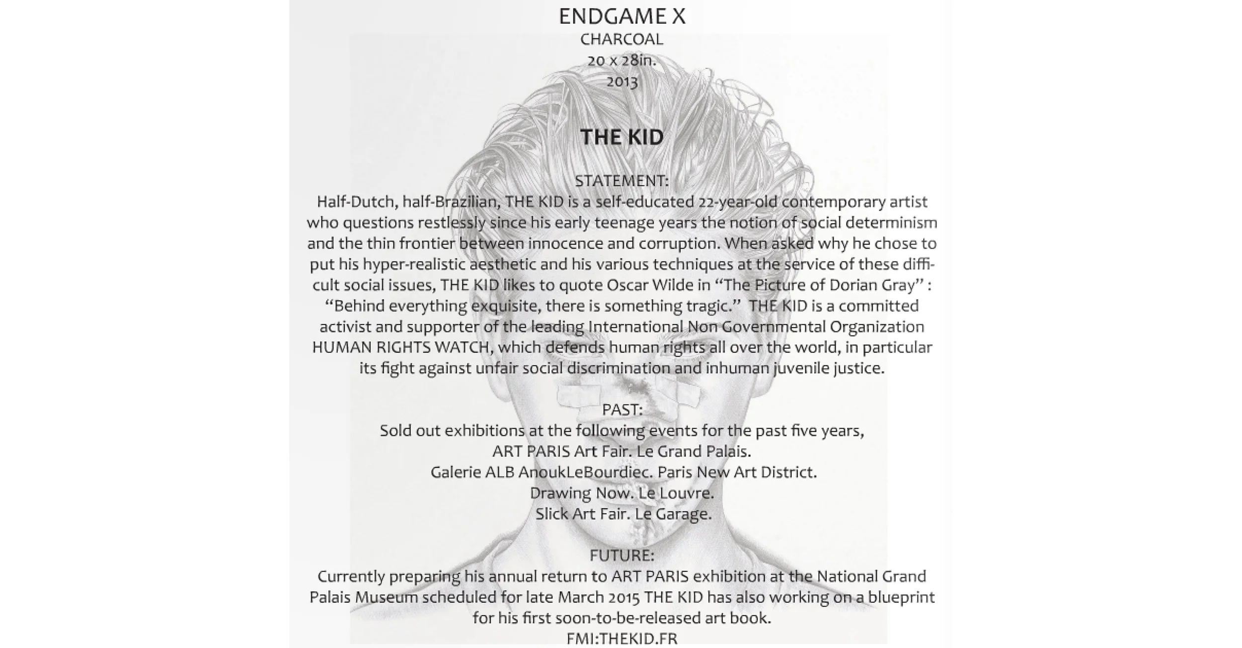 THE KID in ART WALK NEWS Newspaper USA Los Angeles California September 2014 2.jpg