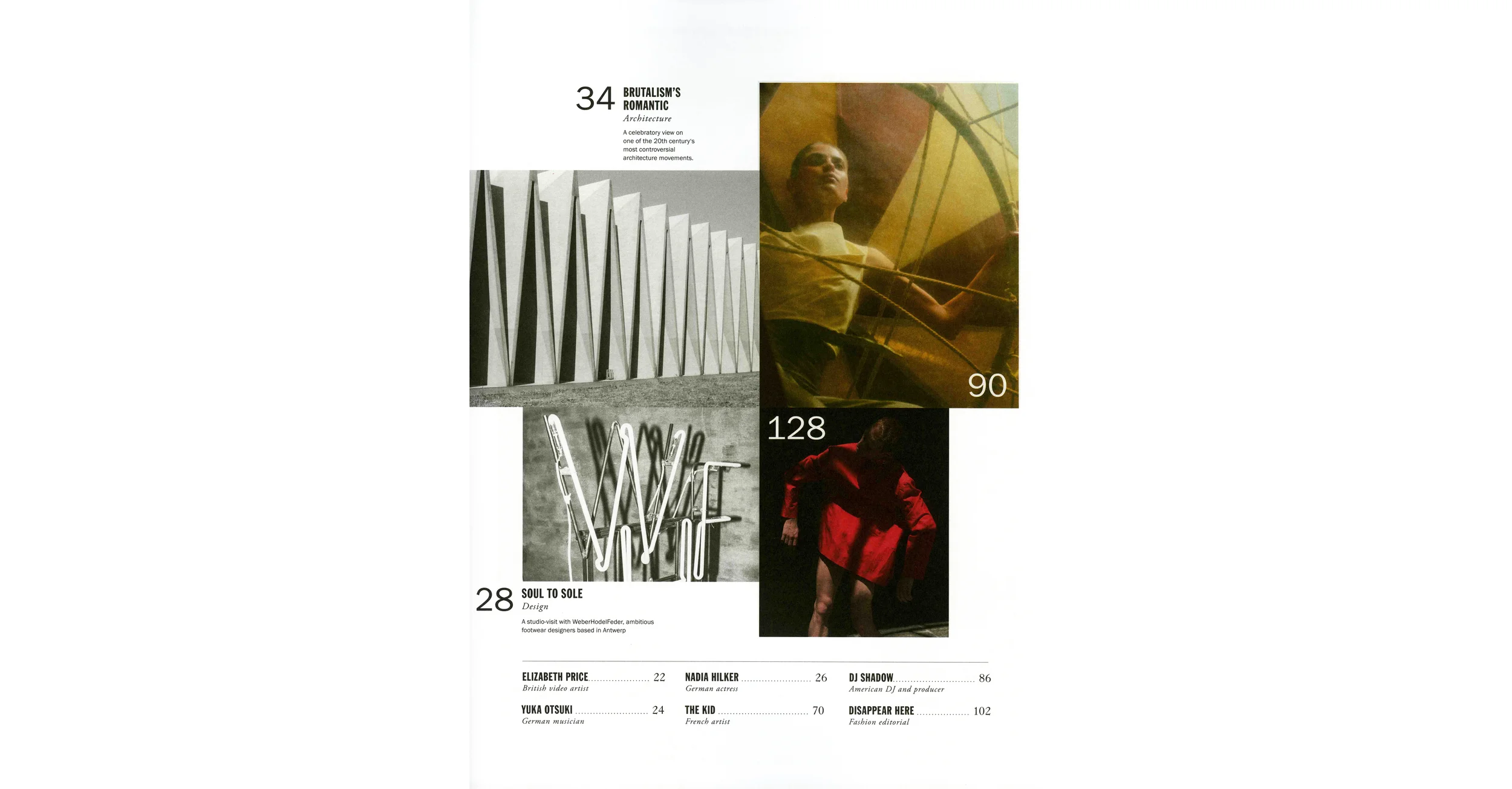 THE KID in PLATEA Magazine Summer 2016 Print Issue Pages 70 to 73 Contents Page 150dpi Web.jpg