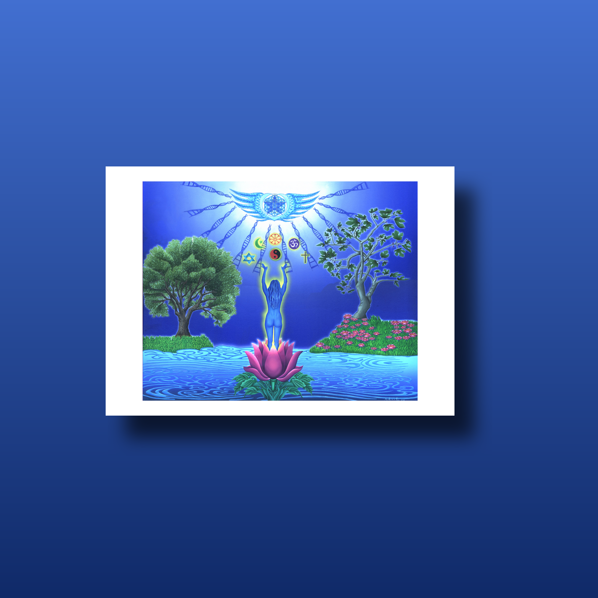 Dakini of Peace Greeting Card