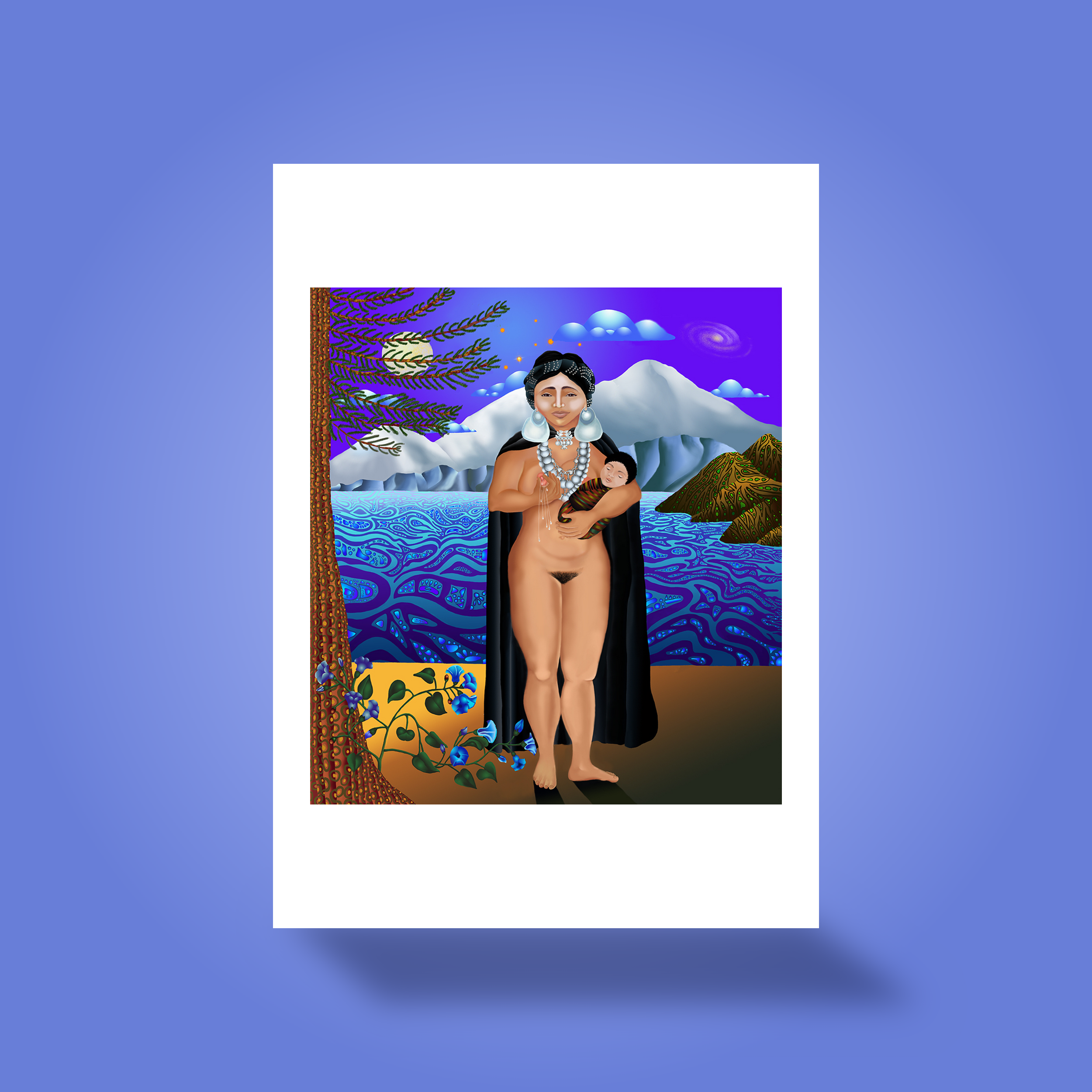 Nuke Mapu Greeting Card