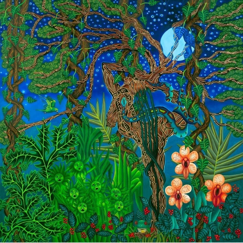 Gaia Tree Paper Print