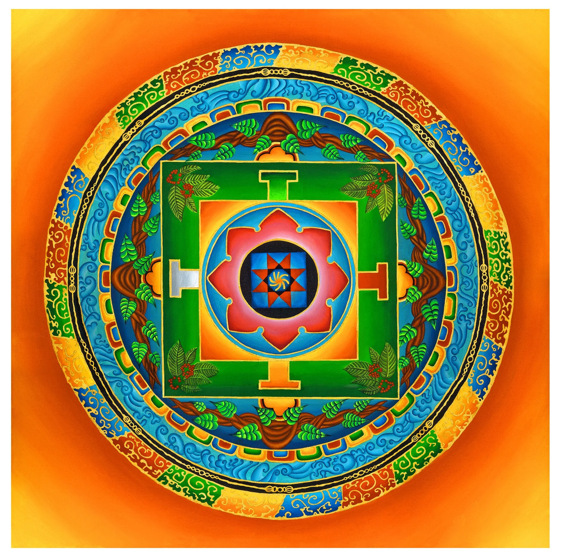 “Water Medicine Mandala”