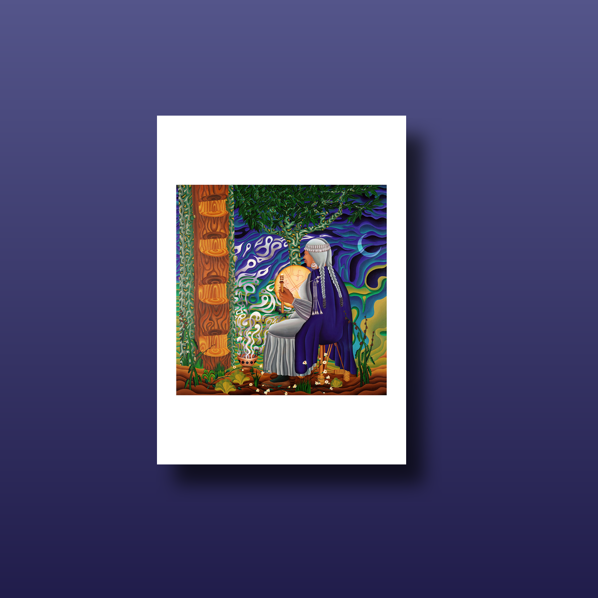 La Machi Greeting Card