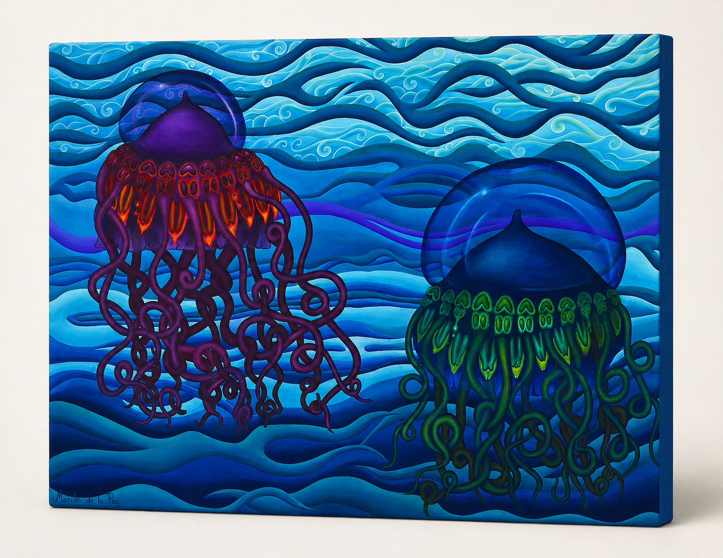 Jolly Jellies 2 Canvas Wrap
