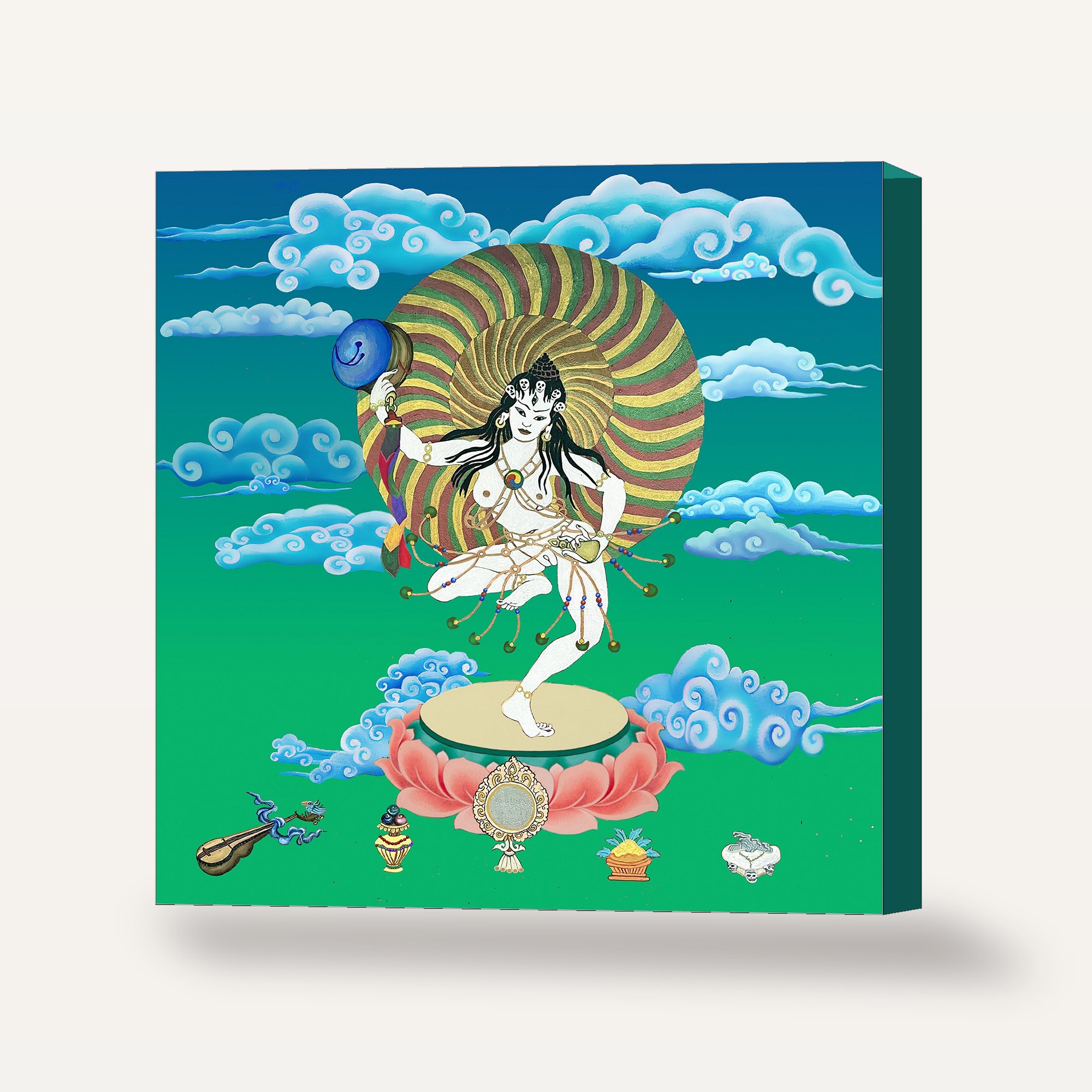 Machig Labdron Canvas Wrap