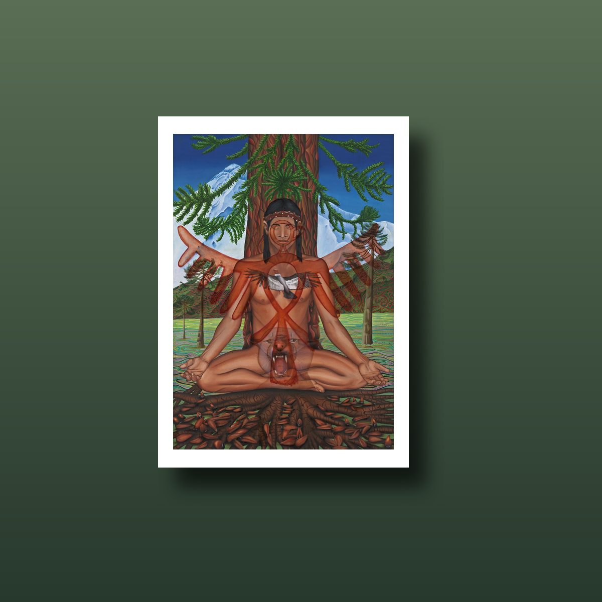 Divine Masculine Greeting Card