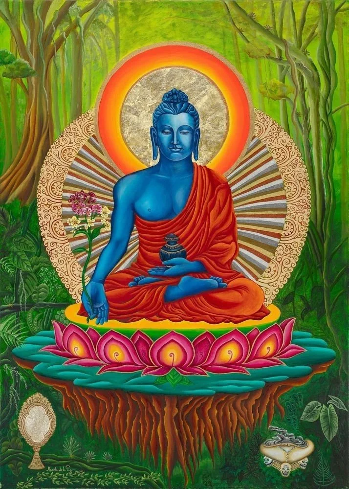 Medicine Buddha Original Oil
