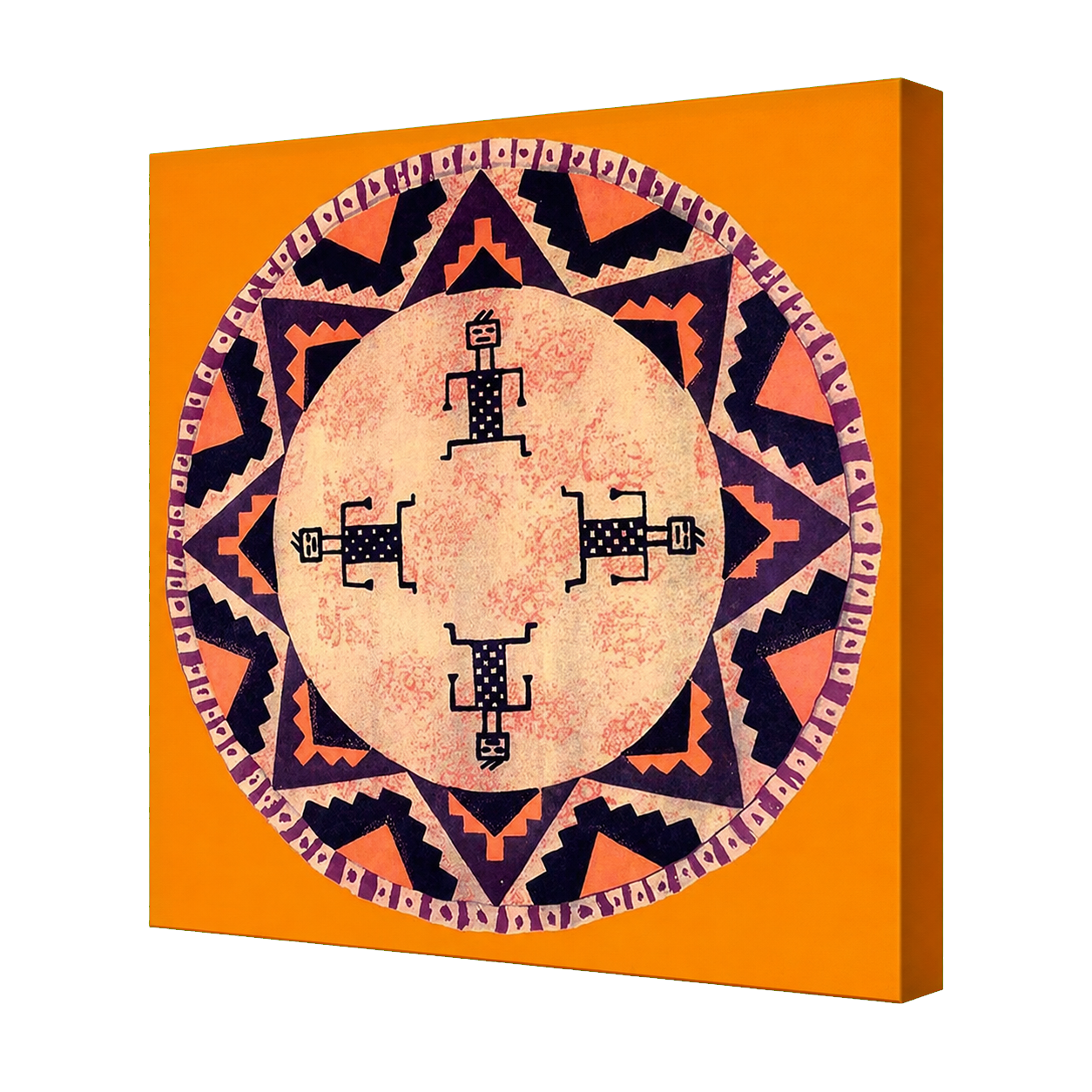 Guardians of the Four Directions Canvas Wrap