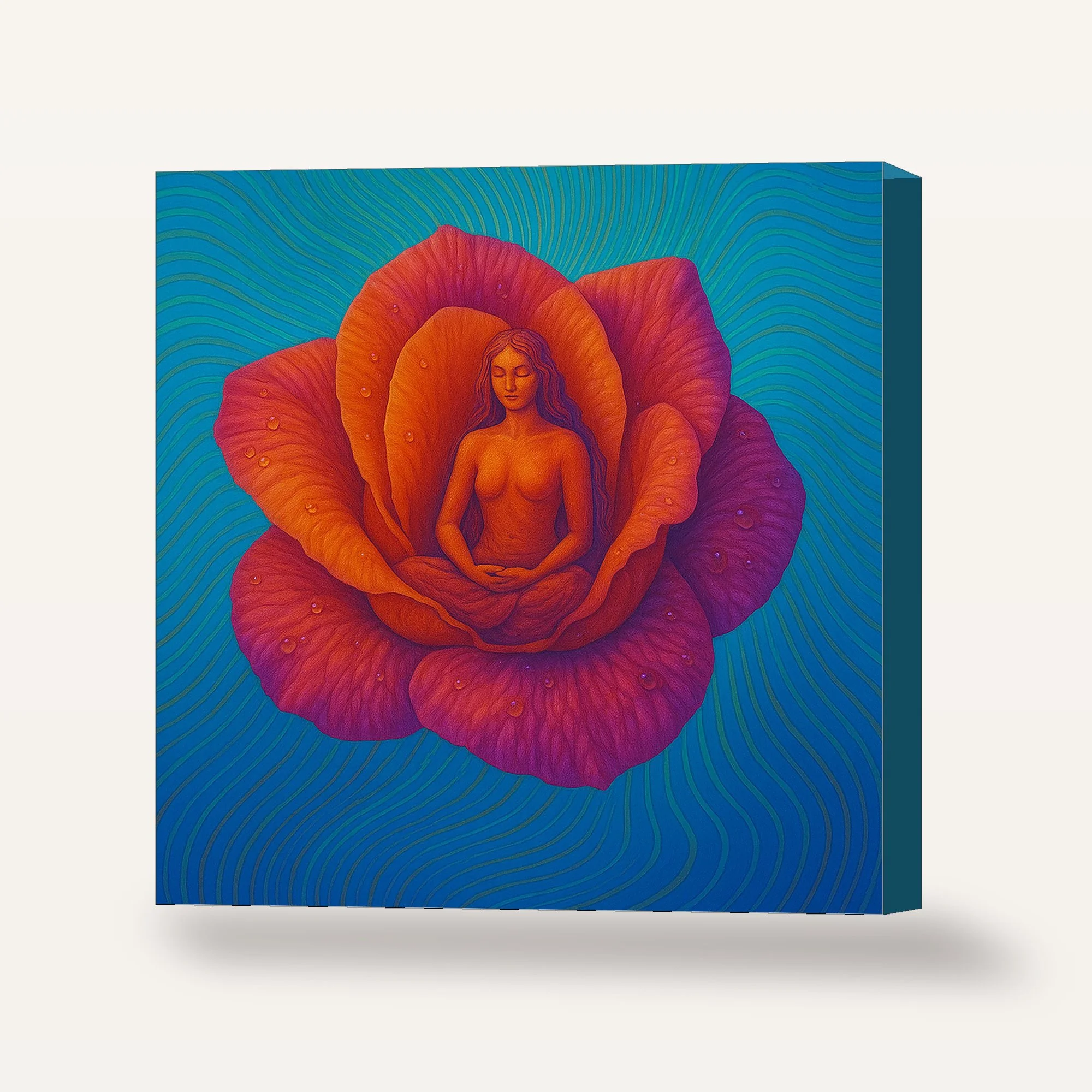 La Rosa Canvas Wrap