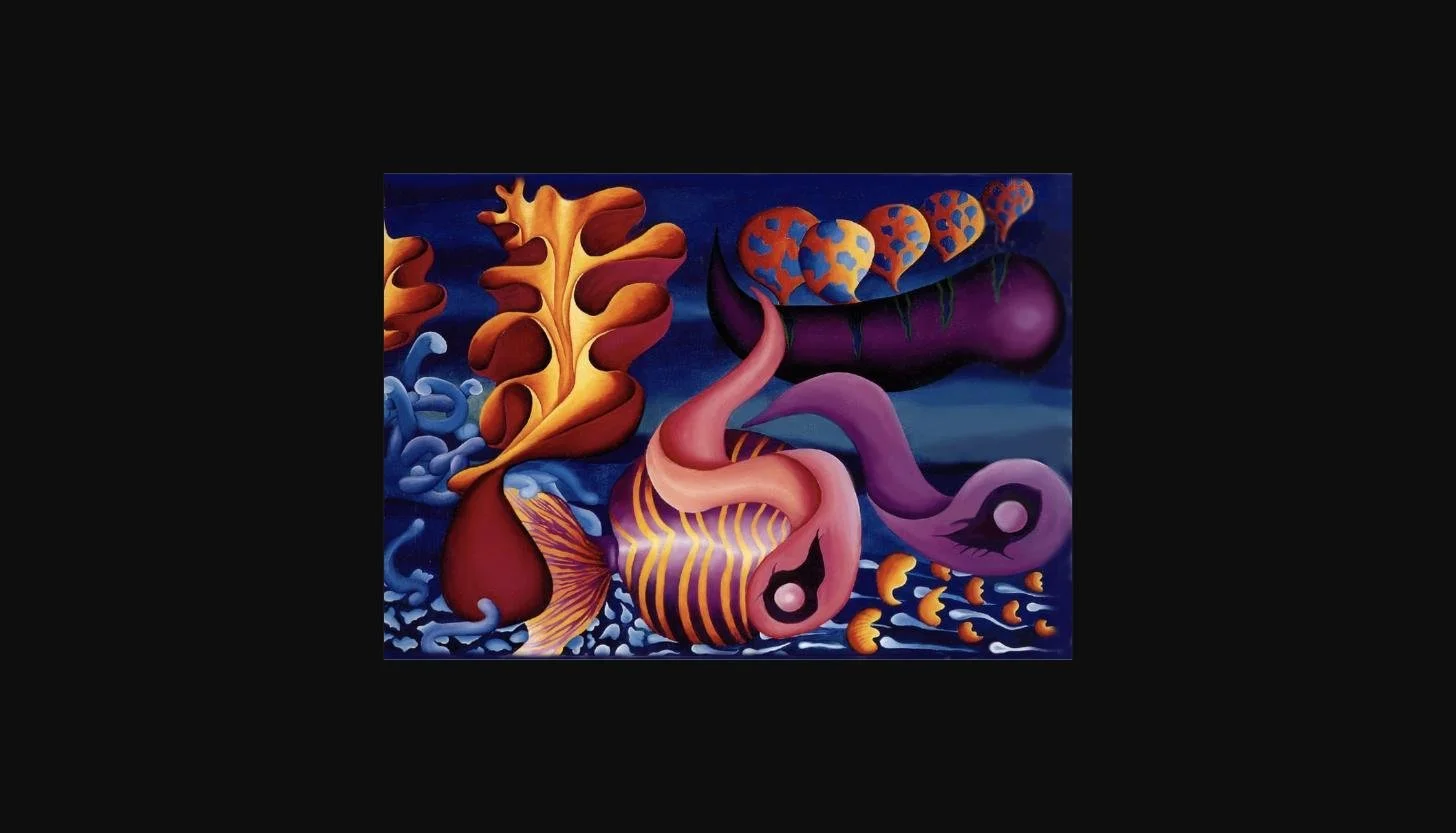 Reef Dusk Dance Original Oil