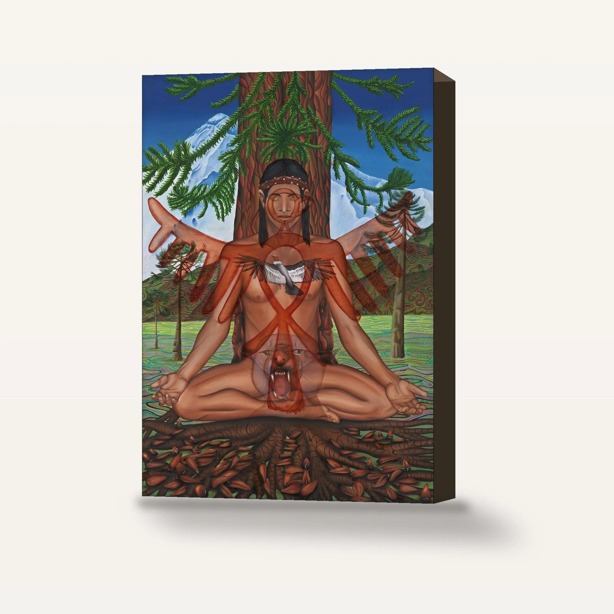 Divine Masculine Canvas Wrap
