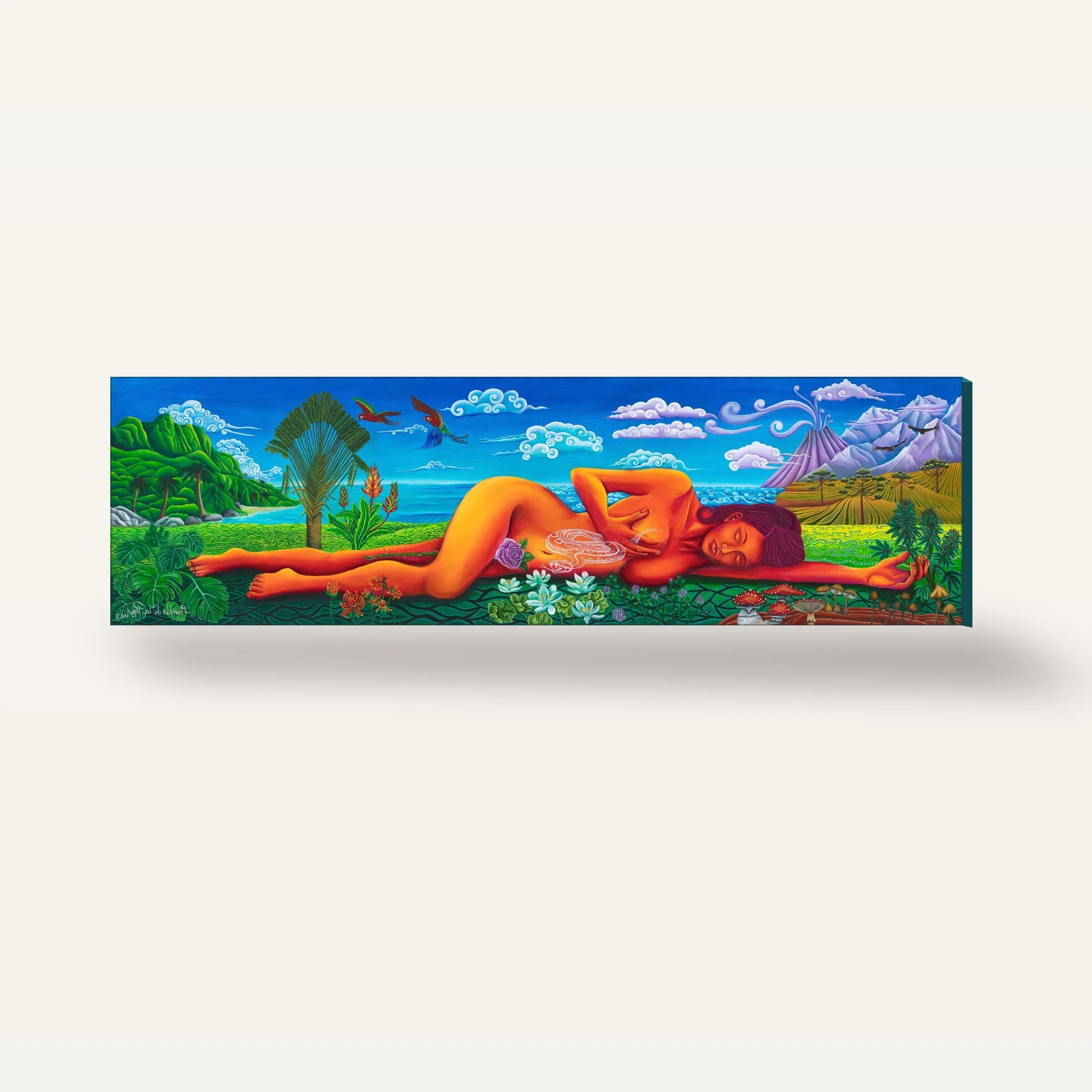 Earth Healing Canvas Wrap