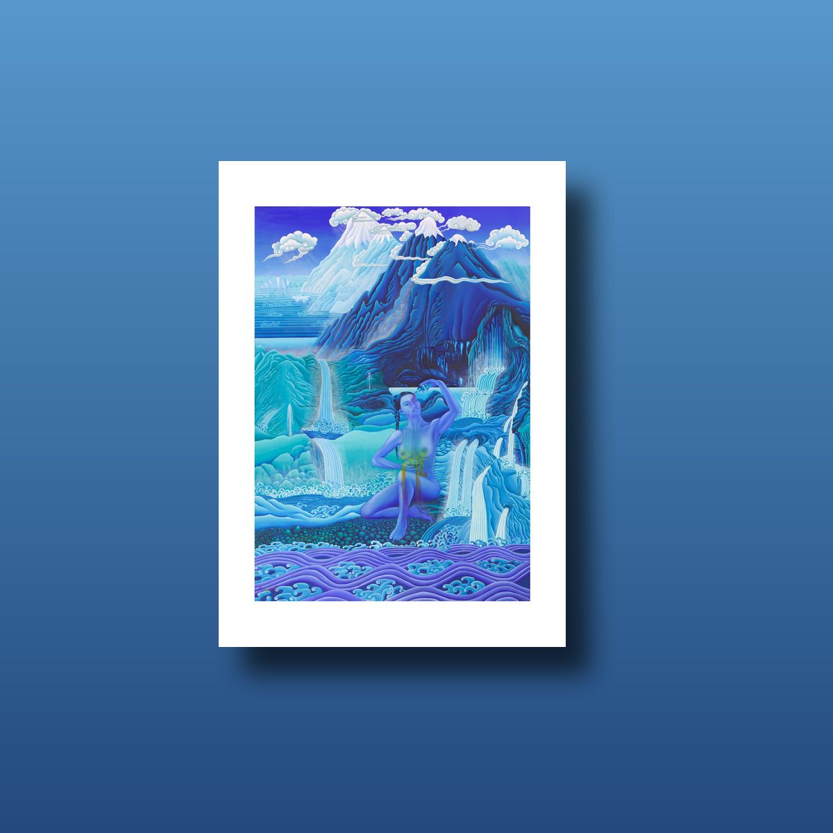 Water Dakini Greeting Card