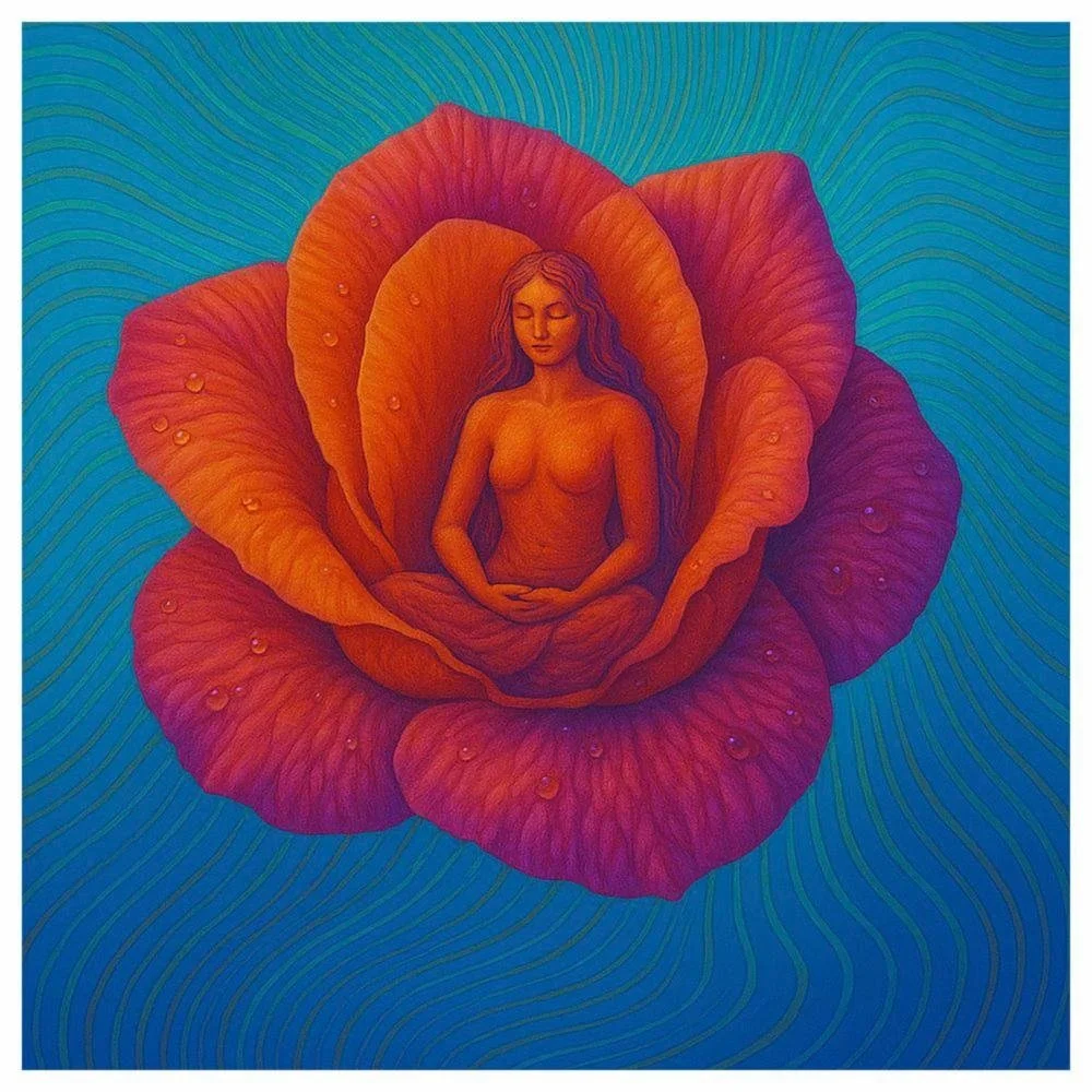 La Rosa Paper Print