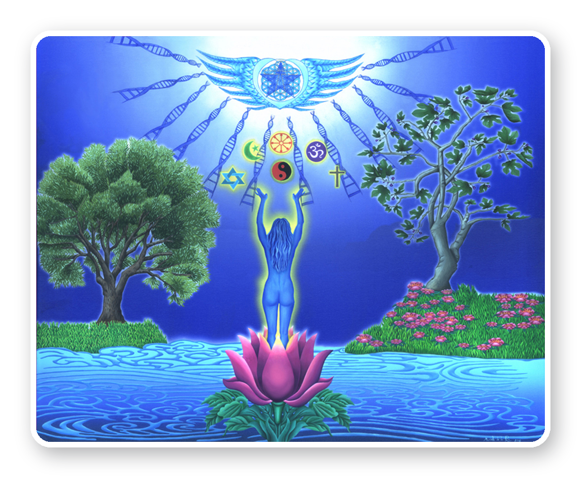 Dakini of Peace Sticker