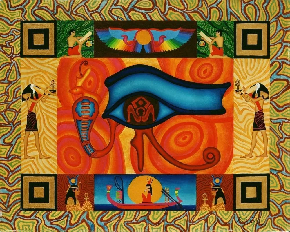 Eye of Horus Original Oil
