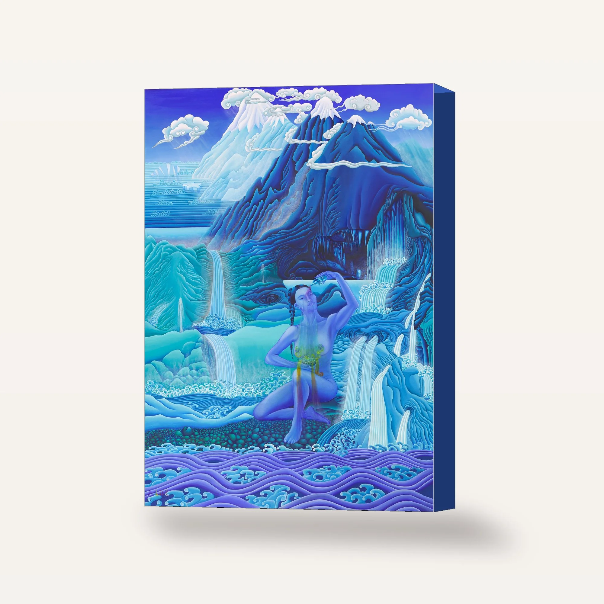 Water Dakini Canvas Wrap