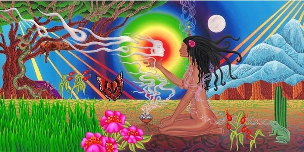 El Bufo, The Toad-5MEO-DMT Paper Print