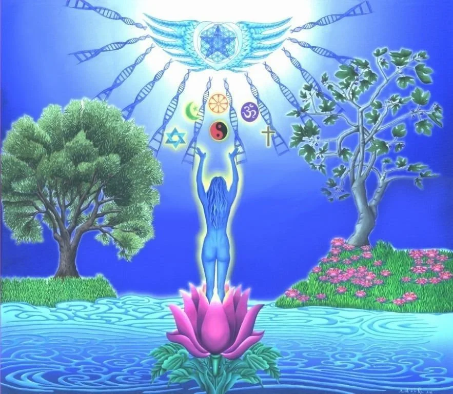 Dakini of Peace Paper Print