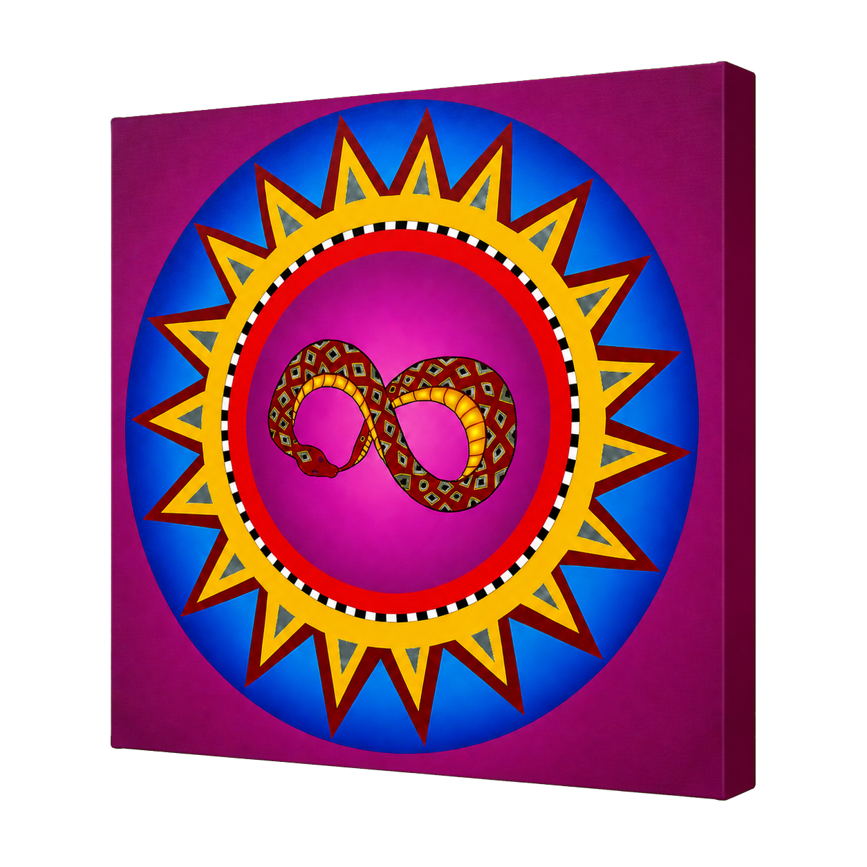 Ouroboros Canvas Wrap