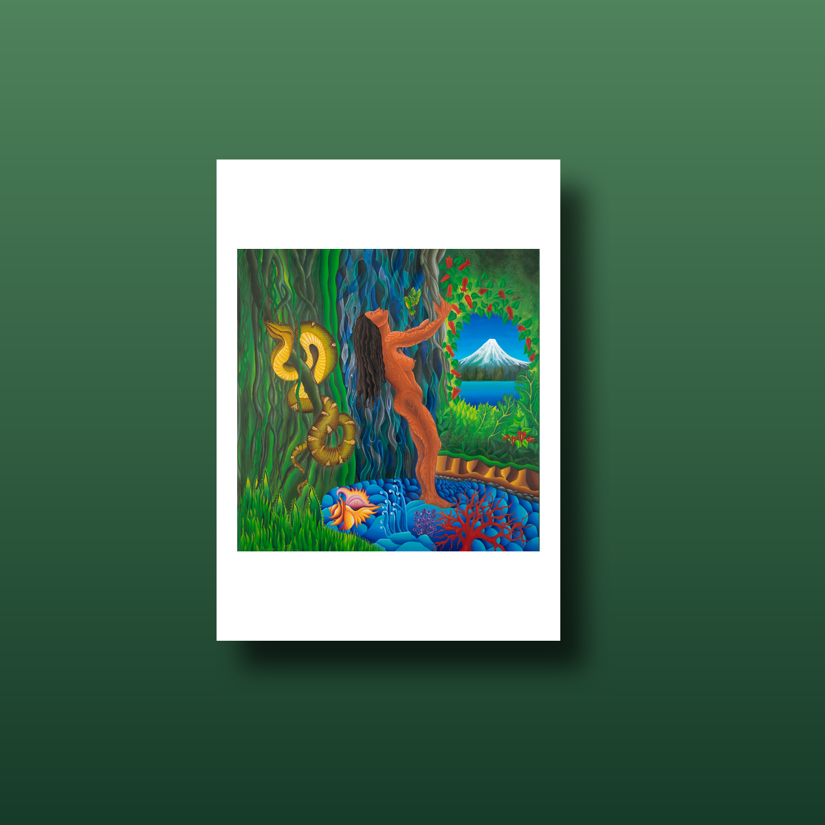 Venus of the Forest Greeting Card