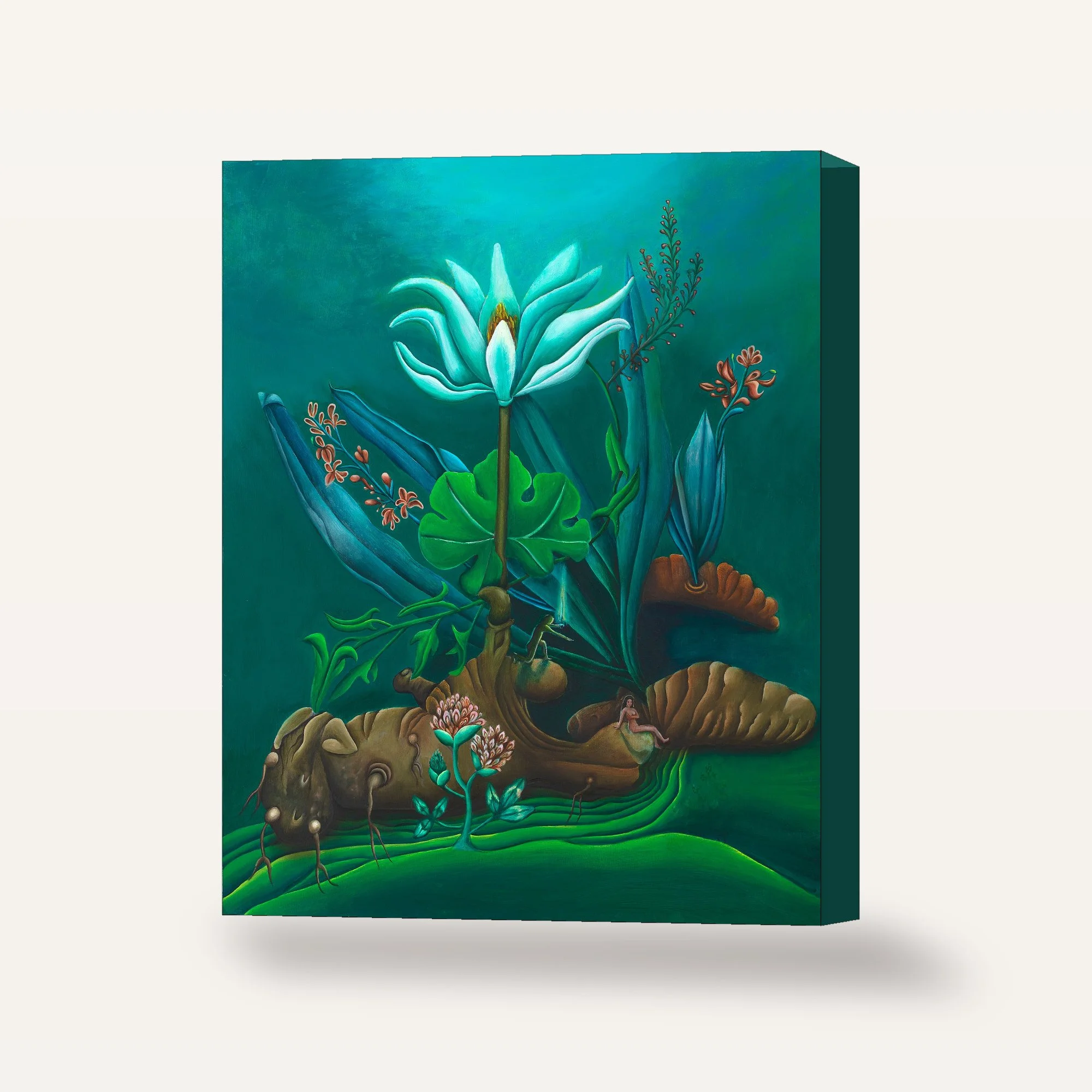 Plant Healing Canvas Wrap