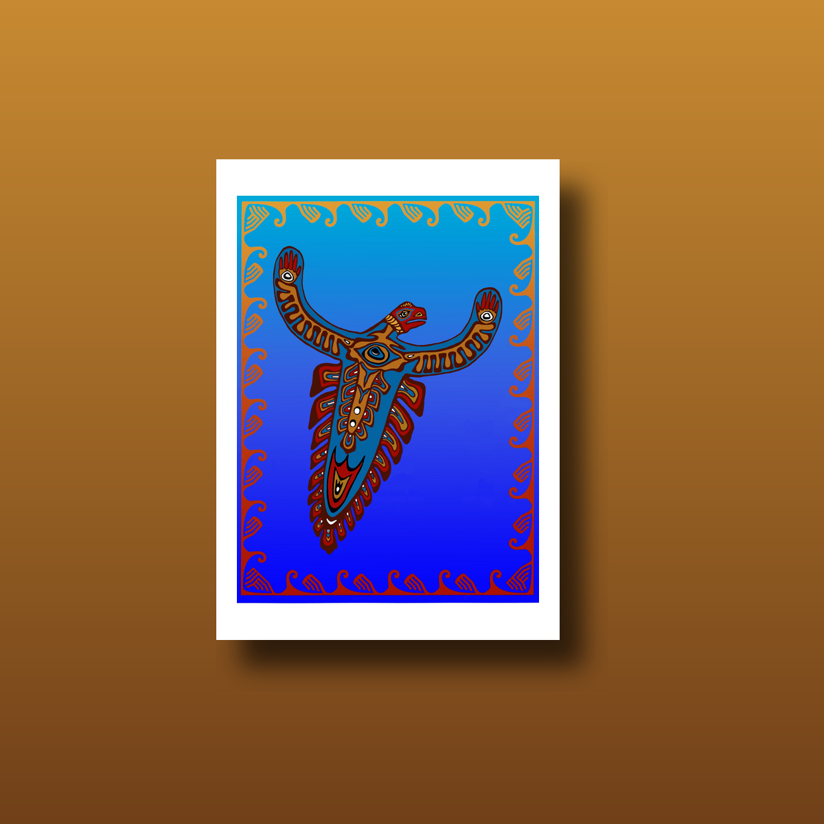 Raven Greeting Card