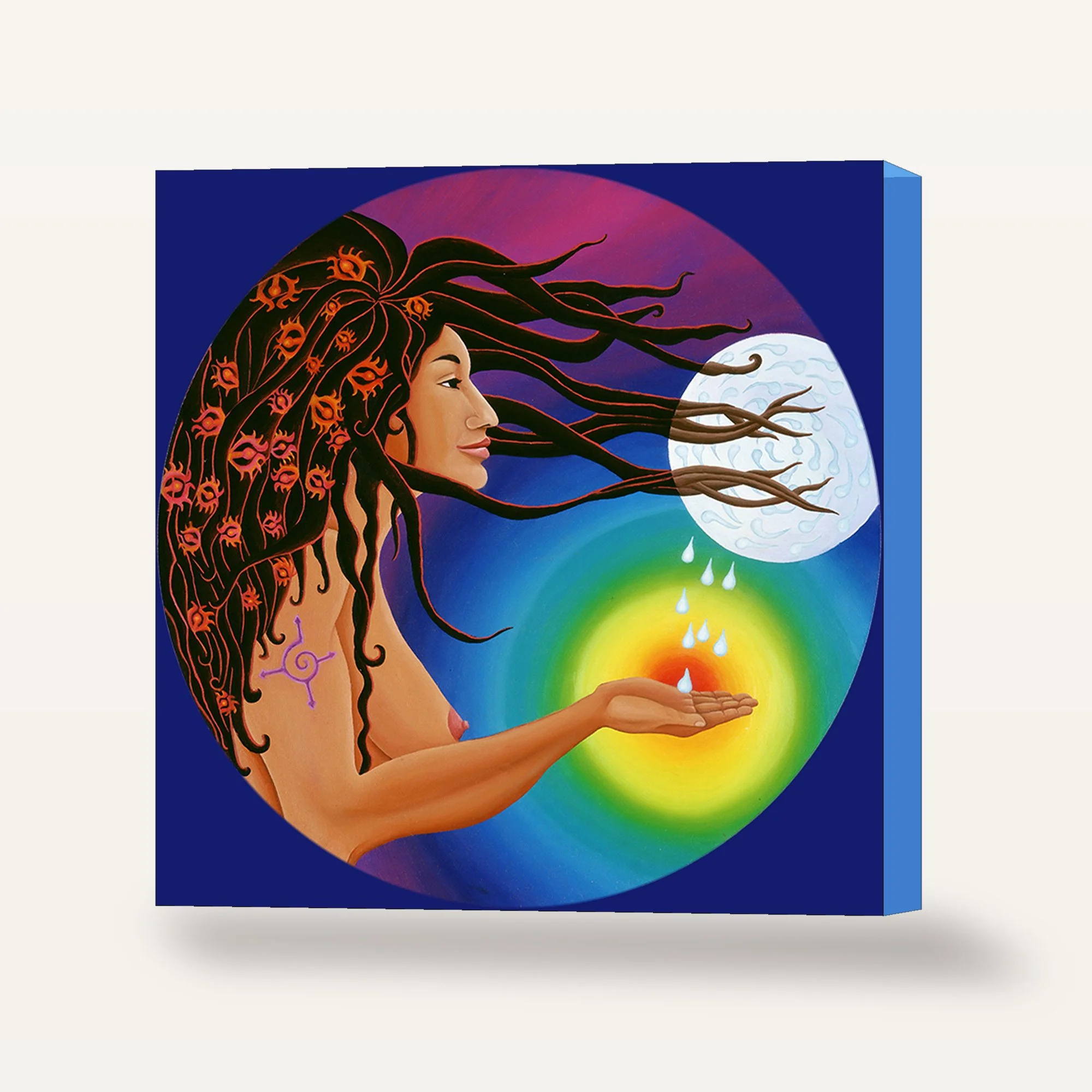 Moon Tears Canvas Wrap