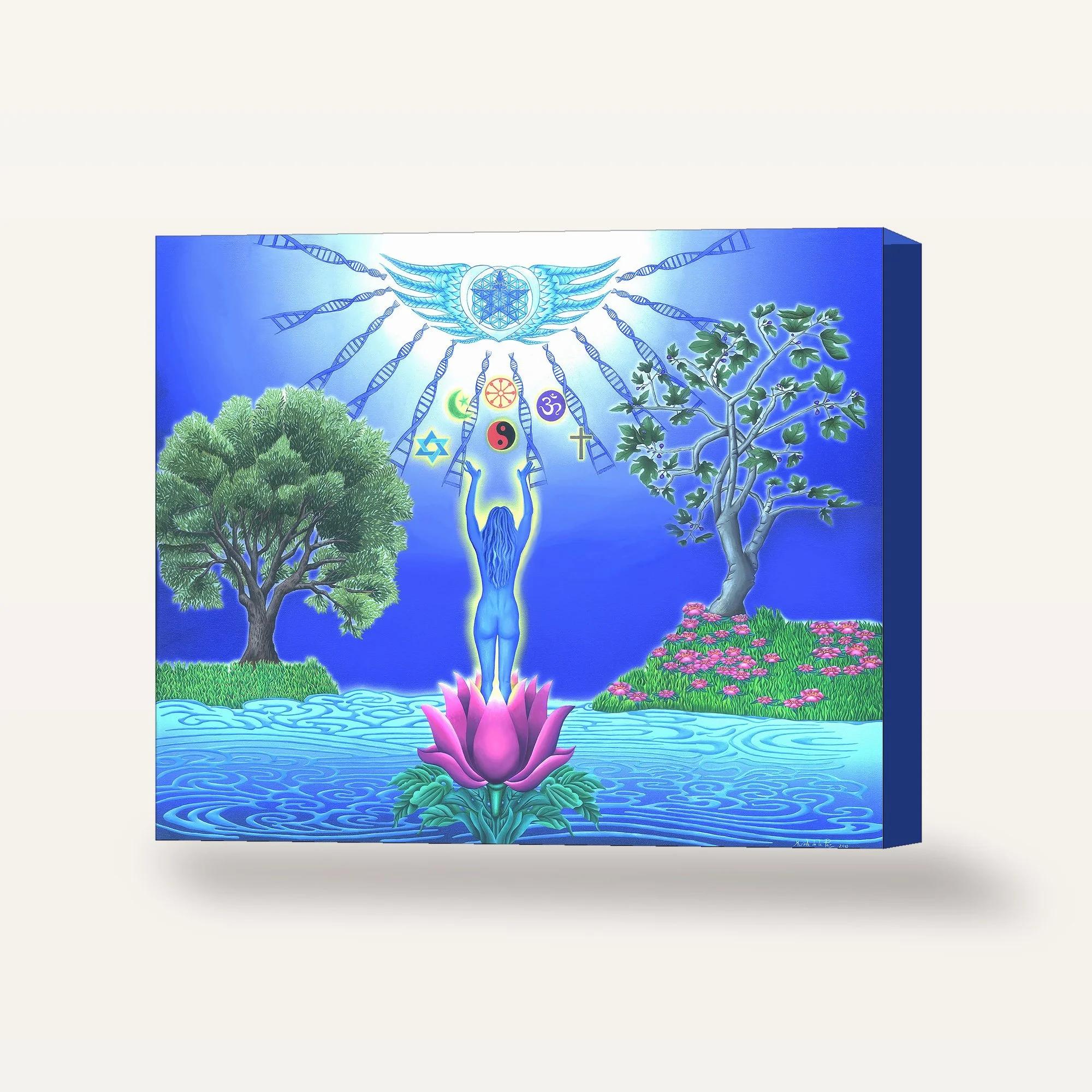 Dakini of Peace Canvas Wrap