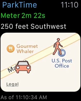 ParkTime Watch App
