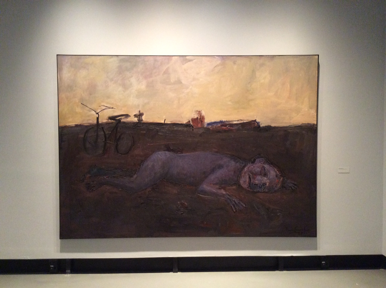 NO VENTO E NA TERRA, 1991 Óleo sobre tela Col. Pinacoteca APLUB de Arte Riograndense