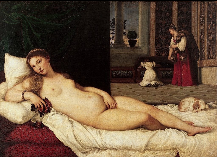 TICIANO, Vênus de Urbino
