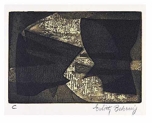 EDITH BEHRING Sem Título, 1968 Água-tinta