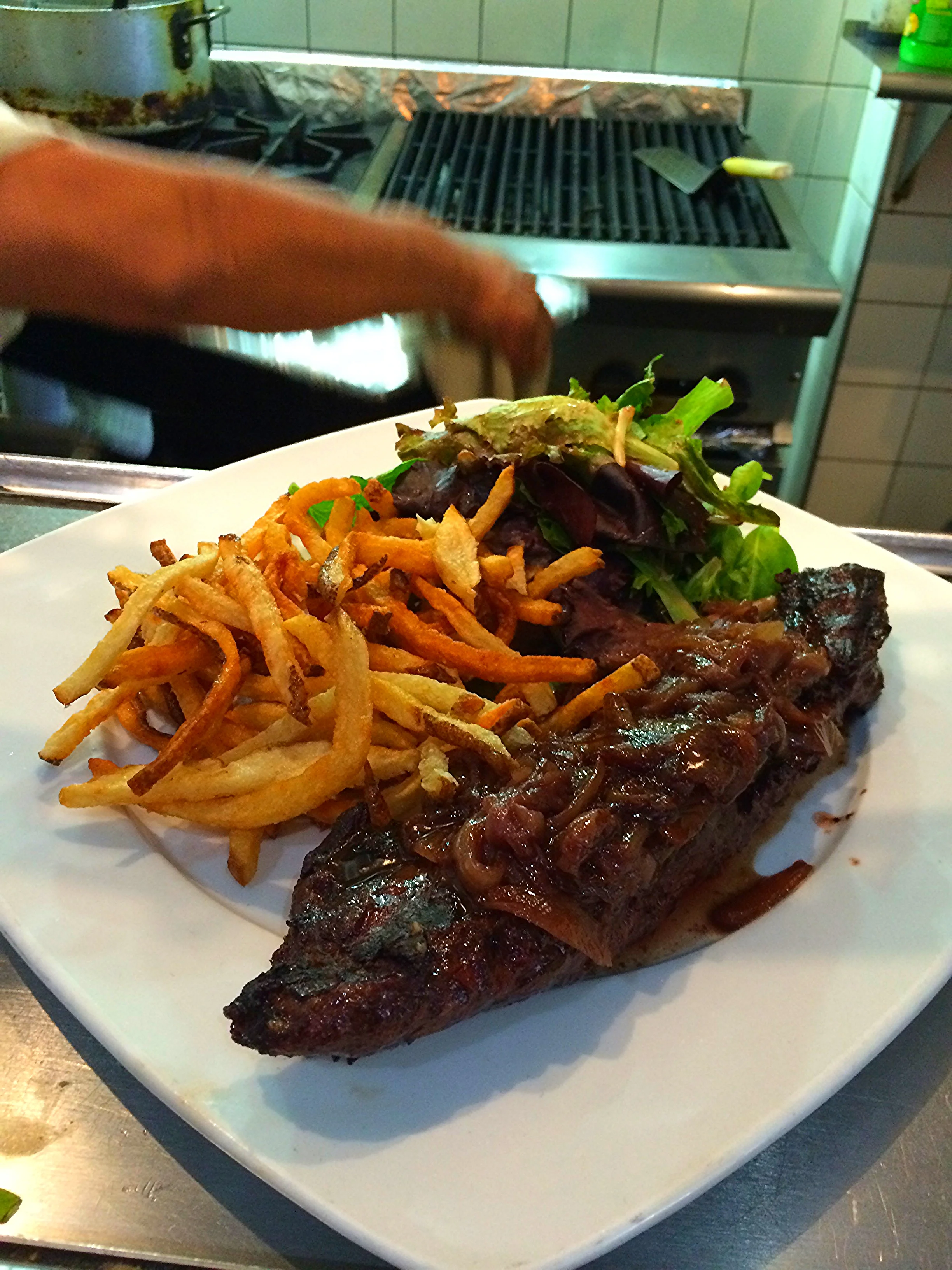 ... we can also grill one of our little butcher steaks for you... happy weekend!