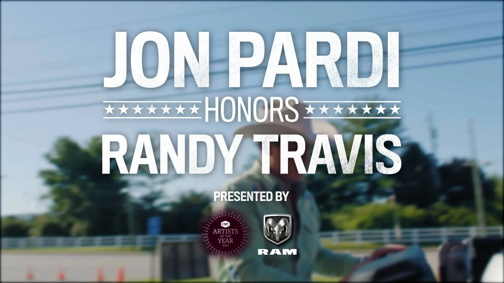 RAM &amp; CMT present Jon Pardi honors Randy Travis